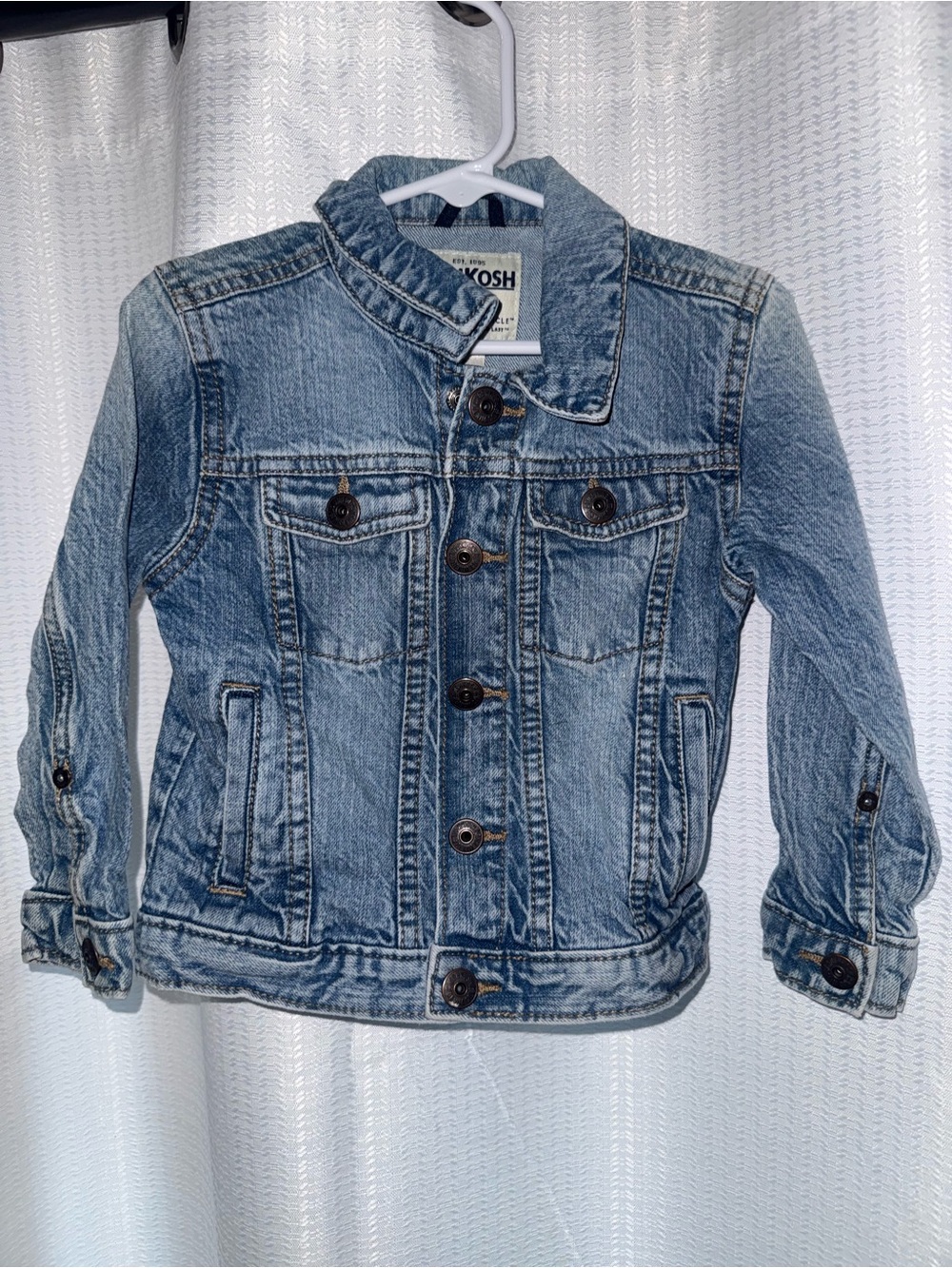 OshKosh B'gosh Kids' Blue Denim Jacket 2t girls
